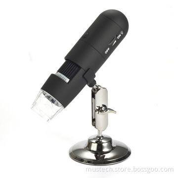 2.4GHz Wireless Digital Microscope with 8 LEDs, Connect LCD by USB2.0